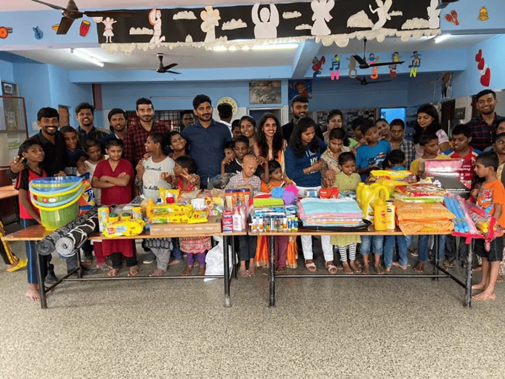 Children in orphanages across the country were provided food, clothing and other provisions for their everyday needs