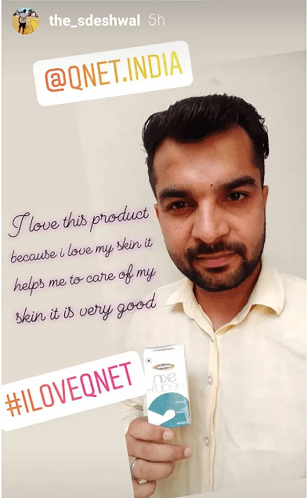 Being beautiful from within is what helps this participant enjoy the goodness of Nutriplus SkinHealth