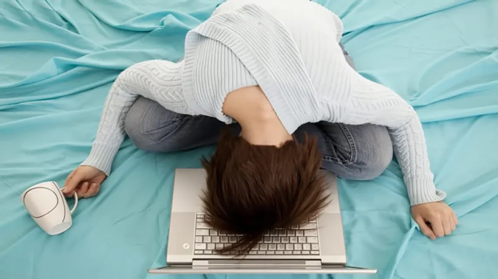 exhausted