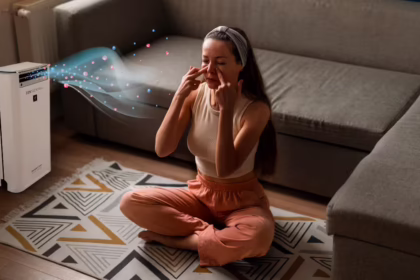 Home air purifier designed to improve indoor air quality and support easier breathing, highlighted for World Asthma Day